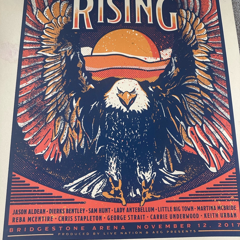 Country Rising Concert Poster - Picture 2 of 5